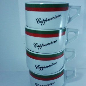 Cappuccino mugs made in Brazil